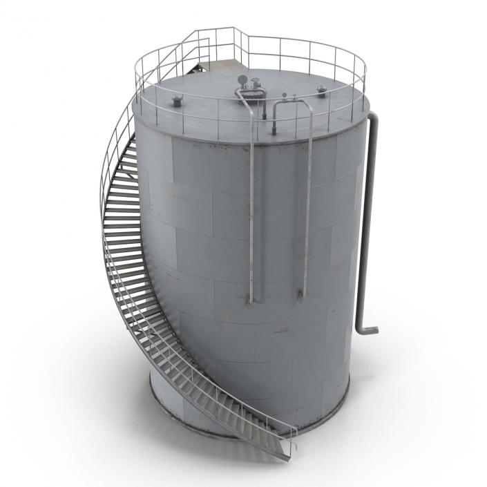 3D Oil Storage Tank