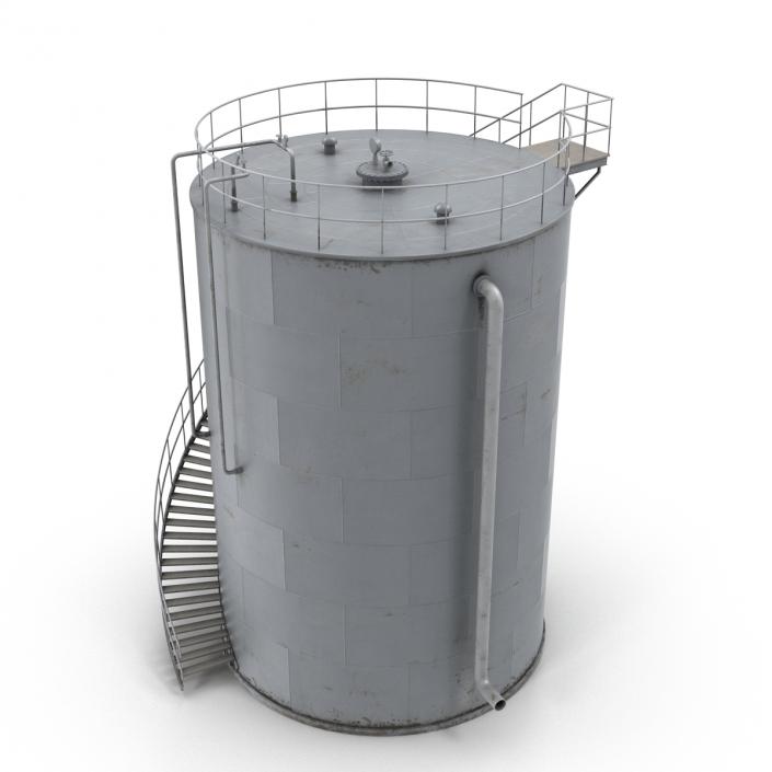 3D Oil Storage Tank