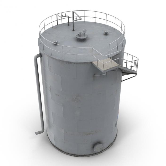 3D Oil Storage Tank