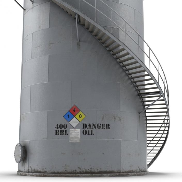 3D Oil Storage Tank