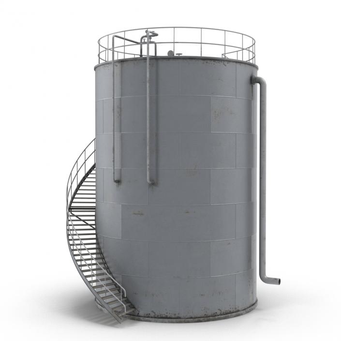 3D Oil Storage Tank