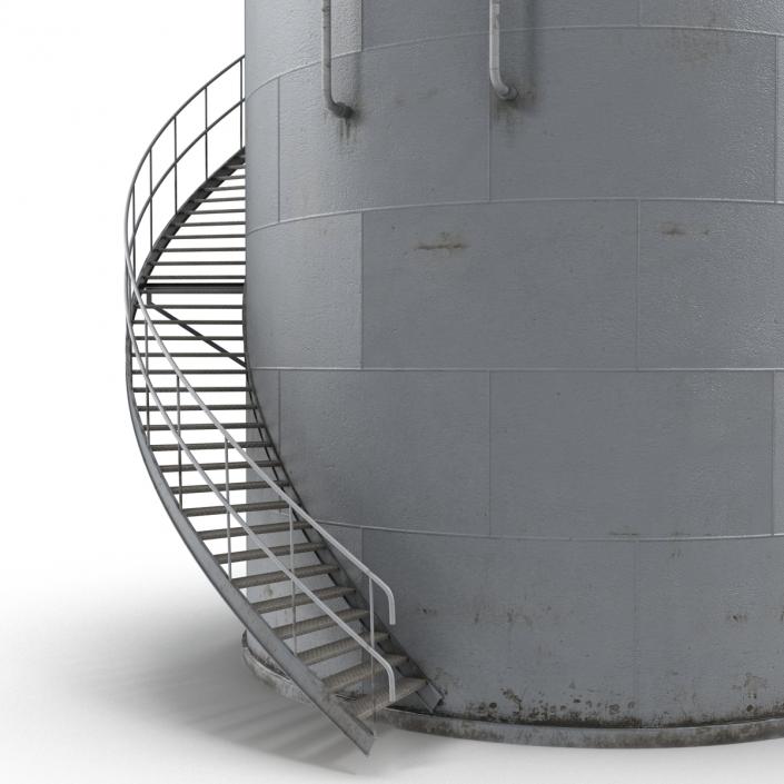 3D Oil Storage Tank