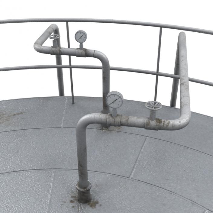 3D Oil Storage Tank