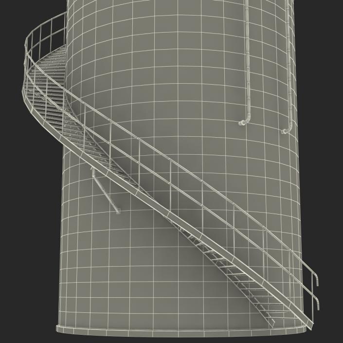 3D Oil Storage Tank