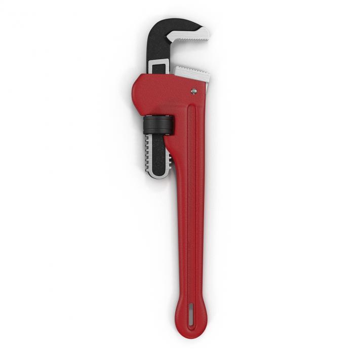 Pipe Wrench 10 inch 3D model