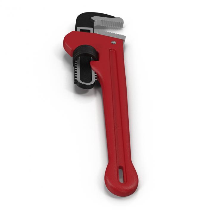 Pipe Wrench 10 inch 3D model