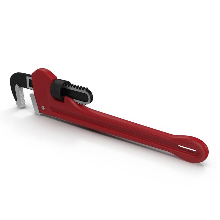 Pipe Wrench 10 inch 3D model