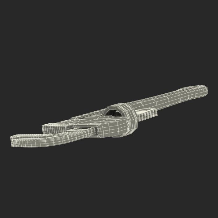 Pipe Wrench 10 inch 3D model