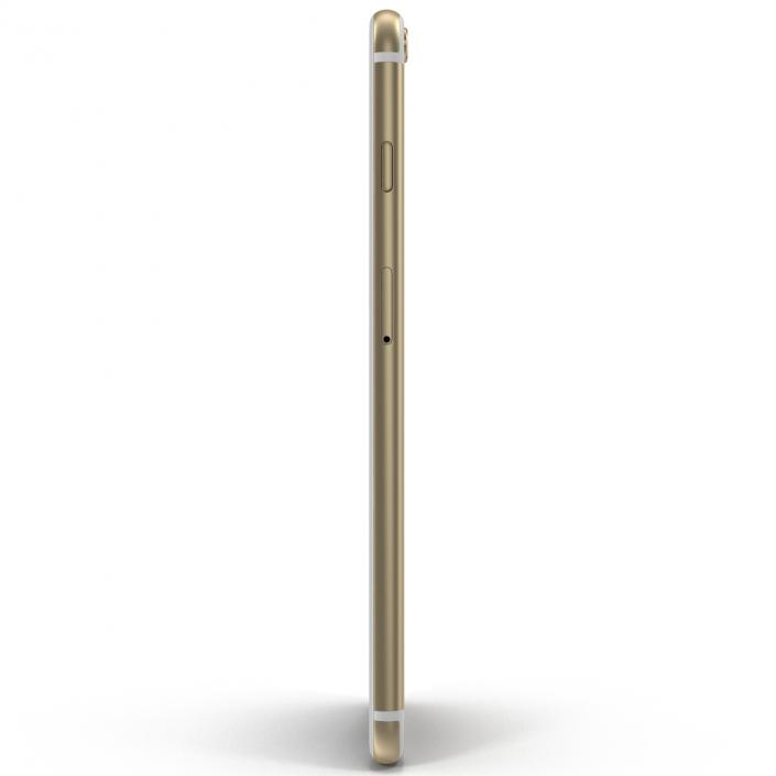 3D model iPhone 6 Plus Gold 2