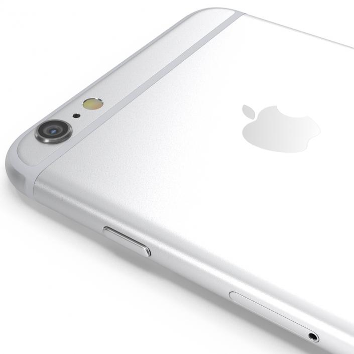 iPhone 6 Plus Silver 2 3D