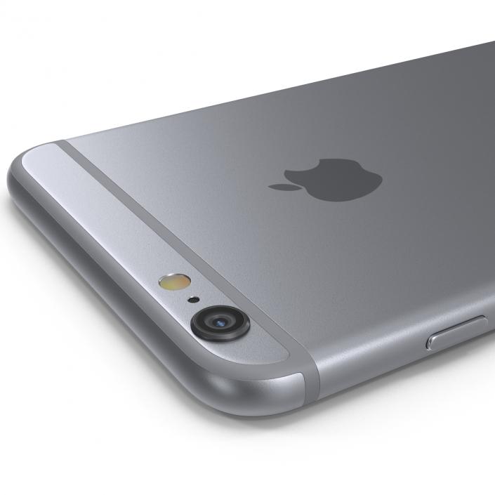 3D iPhone 6 Plus Space Gray 2