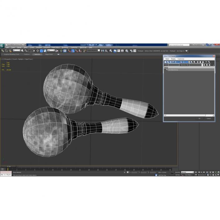 Maracas 3D model