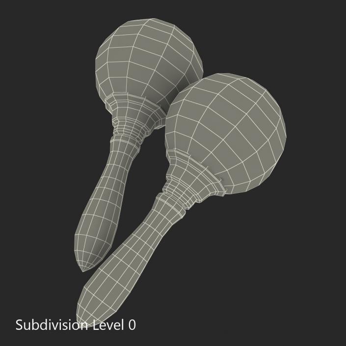 Maracas 3D model