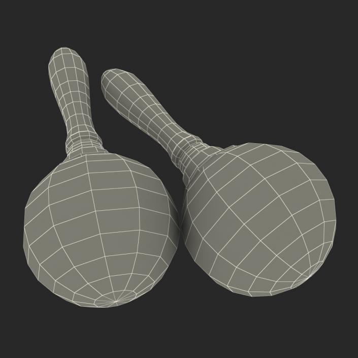 Maracas 3D model