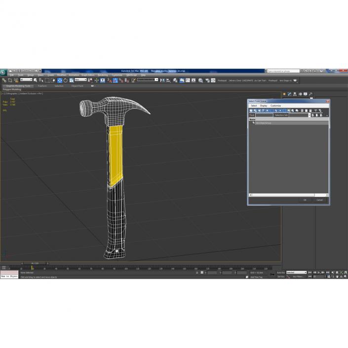 Fiberglass Hammer 3D