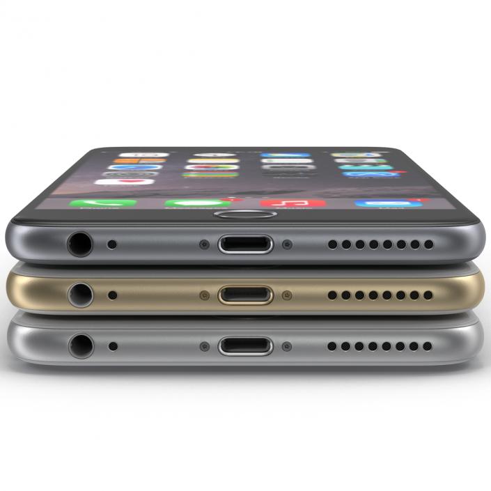 iPhone 6 3D Models Set 2 3D model