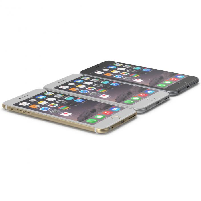 iPhone 6 3D Models Set 2 3D model