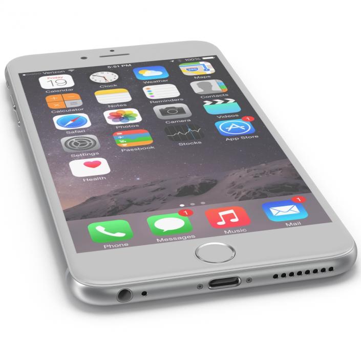 iPhone 6 3D Models Set 2 3D model