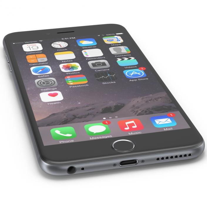 iPhone 6 3D Models Set 2 3D model