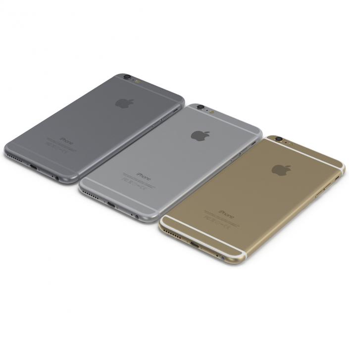 iPhone 6 3D Models Set 2 3D model