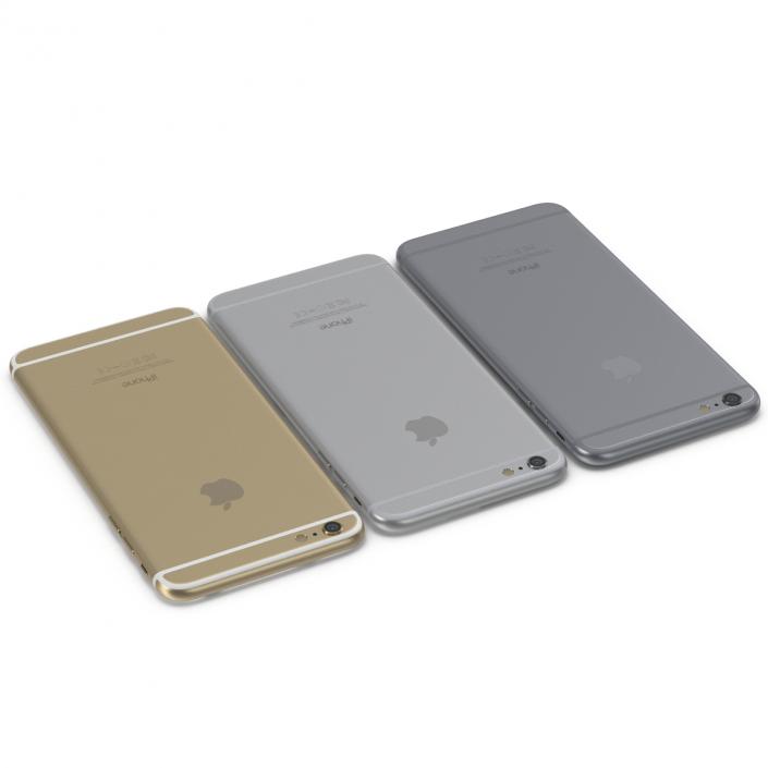 iPhone 6 3D Models Set 2 3D model