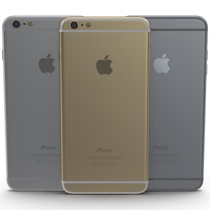 iPhone 6 3D Models Set 2 3D model