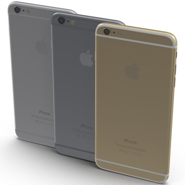 iPhone 6 3D Models Set 2 3D model