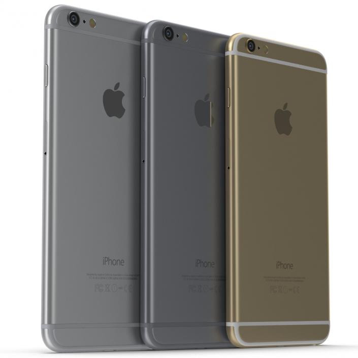 iPhone 6 3D Models Set 2 3D model