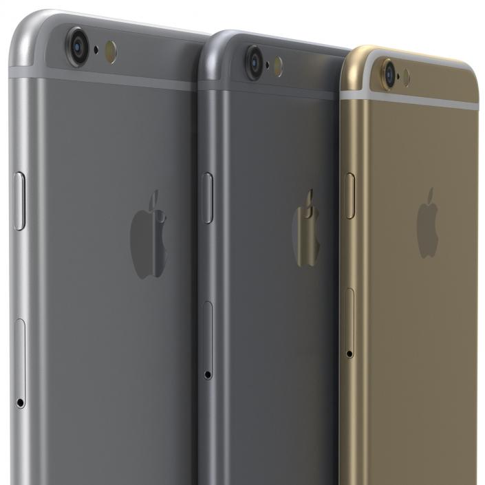 iPhone 6 3D Models Set 2 3D model