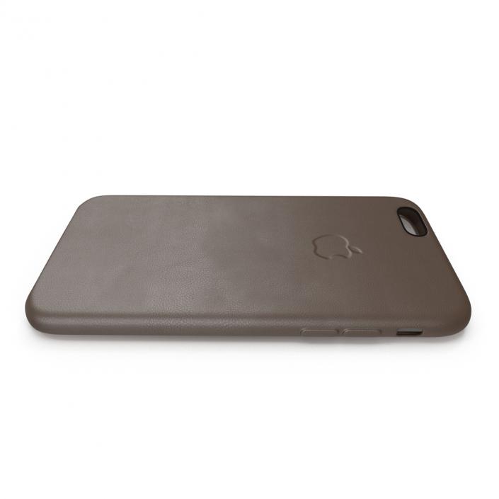 iPhone 6 Leather Case Brown 3D