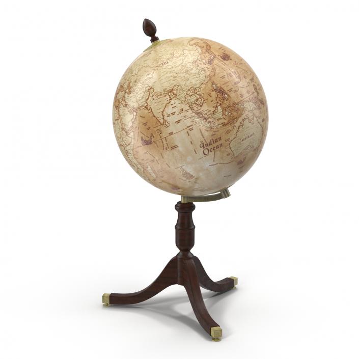 3D Antique Globe model