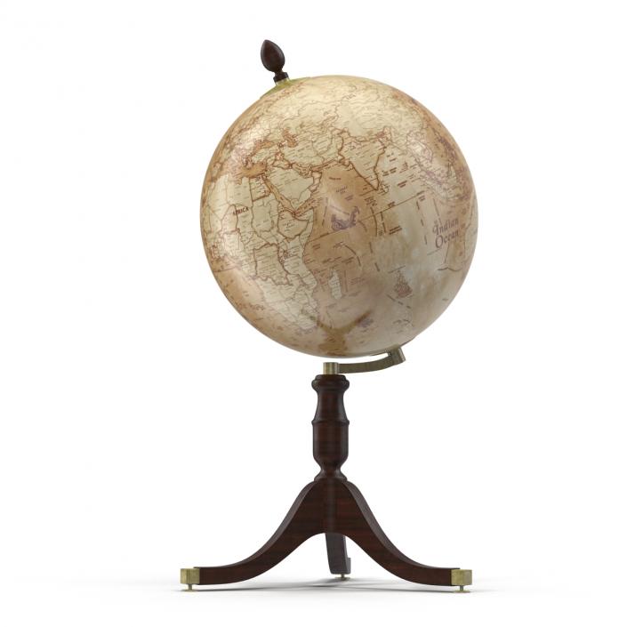 3D Antique Globe model