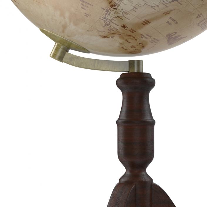 3D Antique Globe model