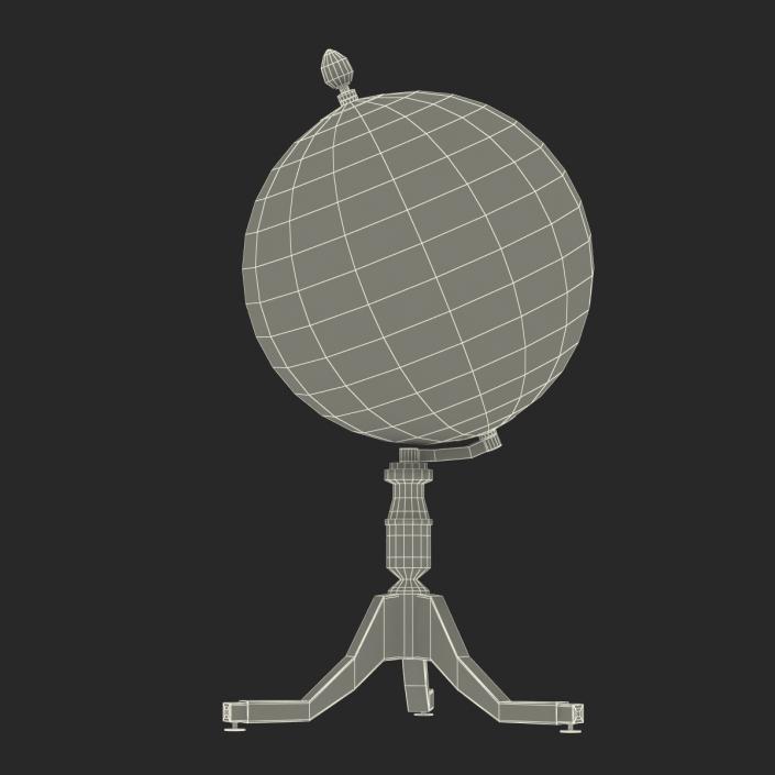 3D Antique Globe model