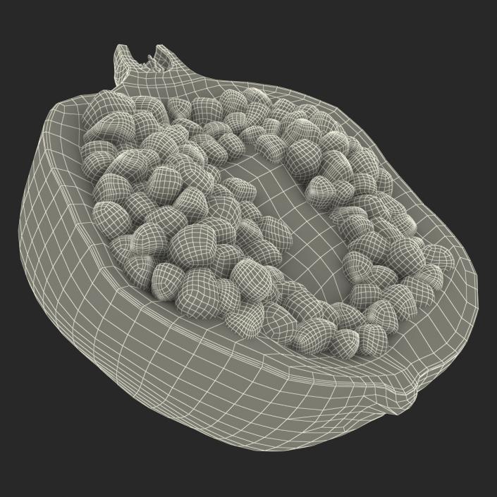 Pomegranate Cross Section 3 3D