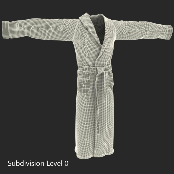 3D model Bathrobe T-Pose