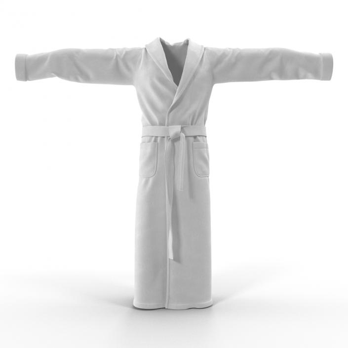 3D model Bathrobe T-Pose