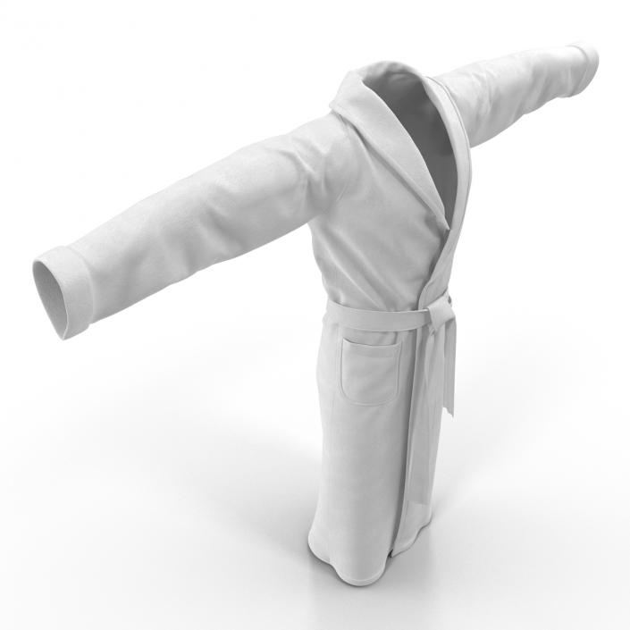 3D model Bathrobe T-Pose