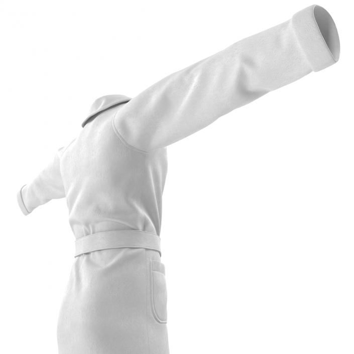 3D model Bathrobe T-Pose