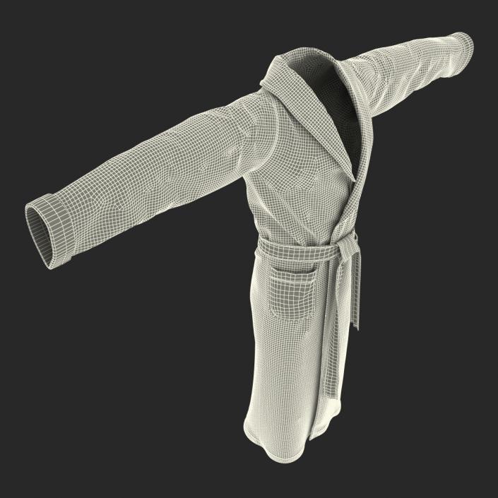 3D model Bathrobe T-Pose