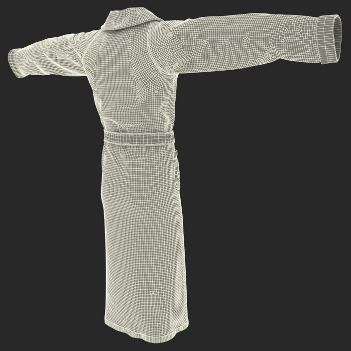 3D model Bathrobe T-Pose