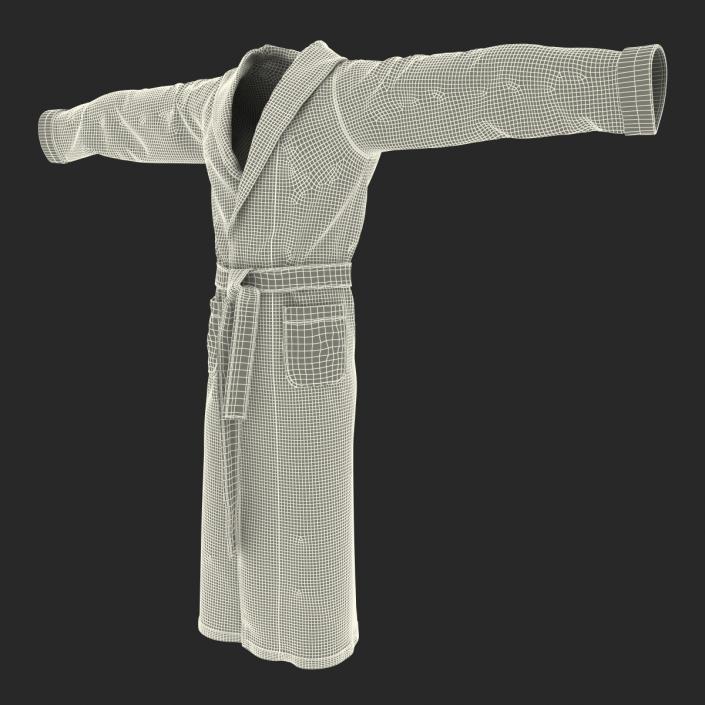 3D model Bathrobe T-Pose