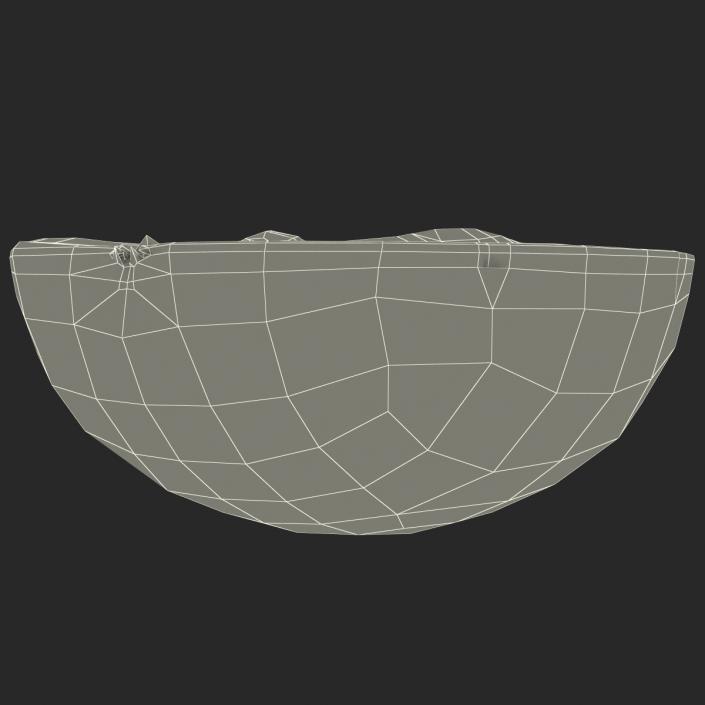 3D model Green Grape Cross Section