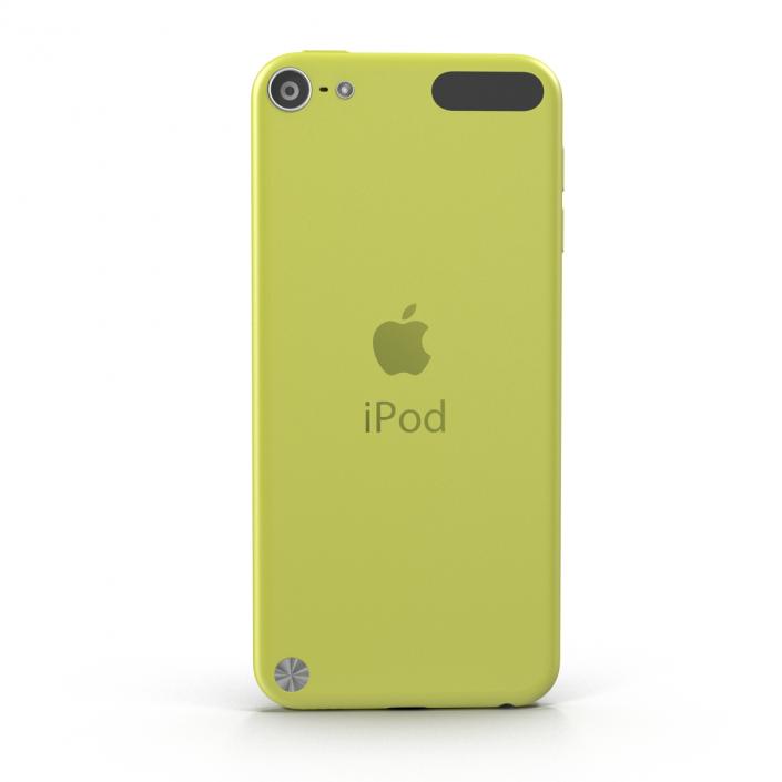 iPod Touch Yellow 3D