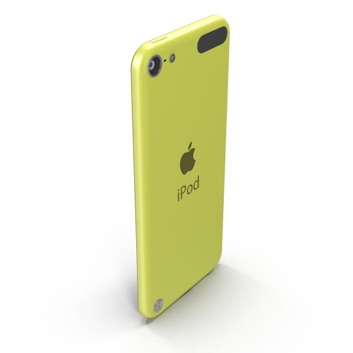 iPod Touch Yellow 3D