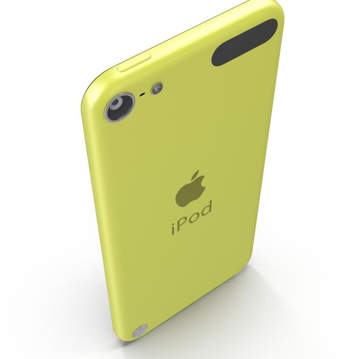 iPod Touch Yellow 3D