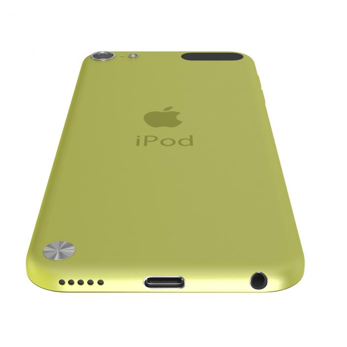 iPod Touch Yellow 3D