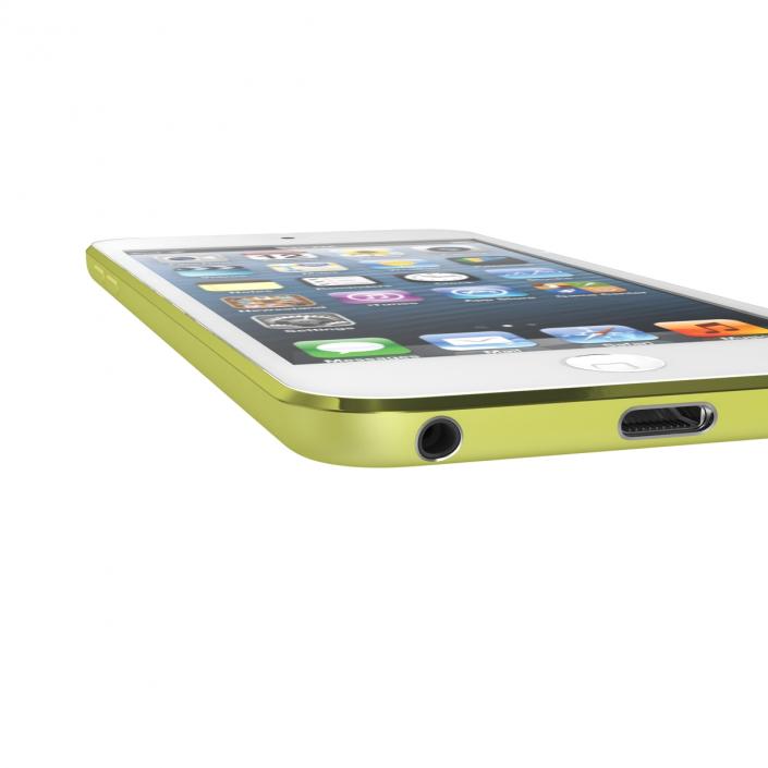 iPod Touch Yellow 3D