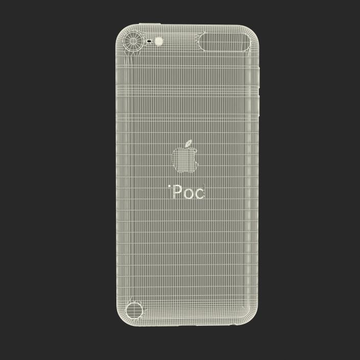 iPod Touch Yellow 3D