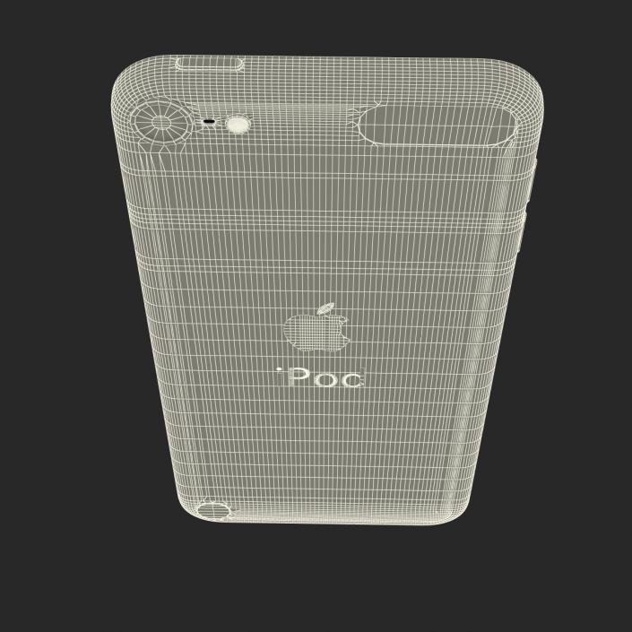 iPod Touch Yellow 3D